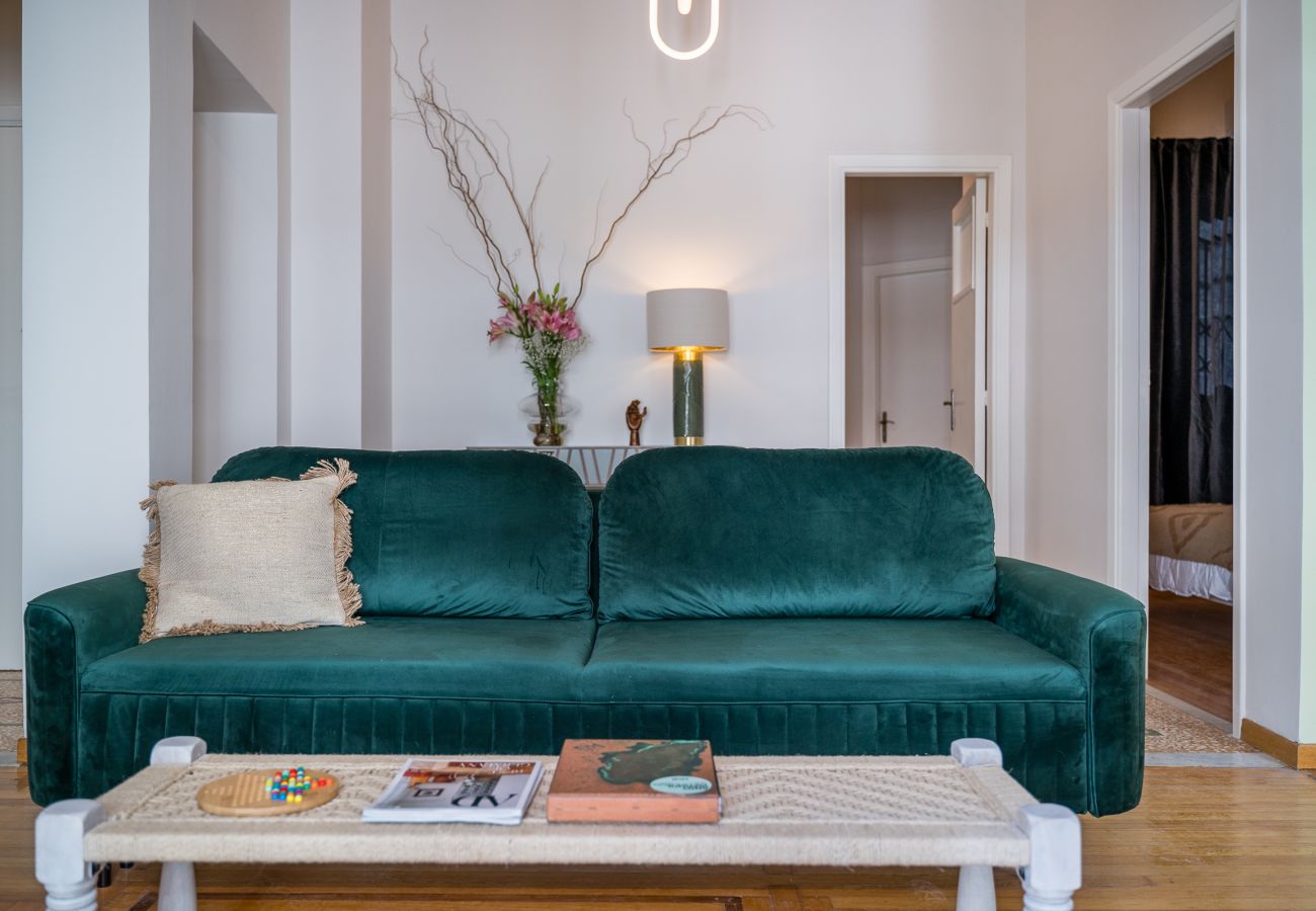 Apartment in Athens - Pistachio – A Luxurious Aegina-Inspired Oasis in Athens